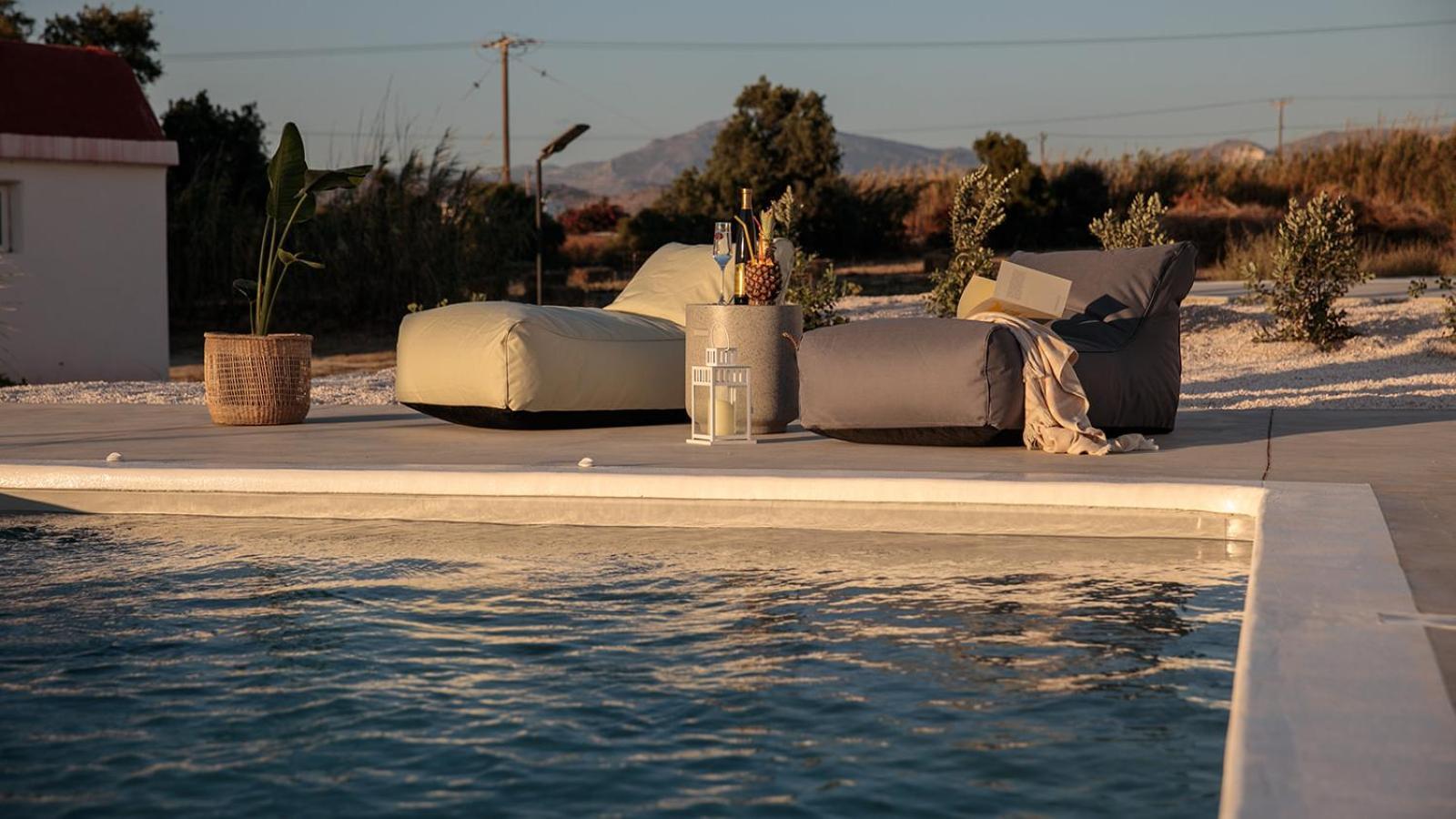 Nymphee Luxury Villas Agia Anna  Bagian luar foto