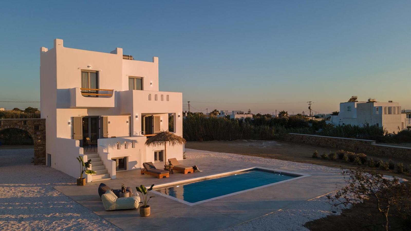 Nymphee Luxury Villas Agia Anna  Bagian luar foto