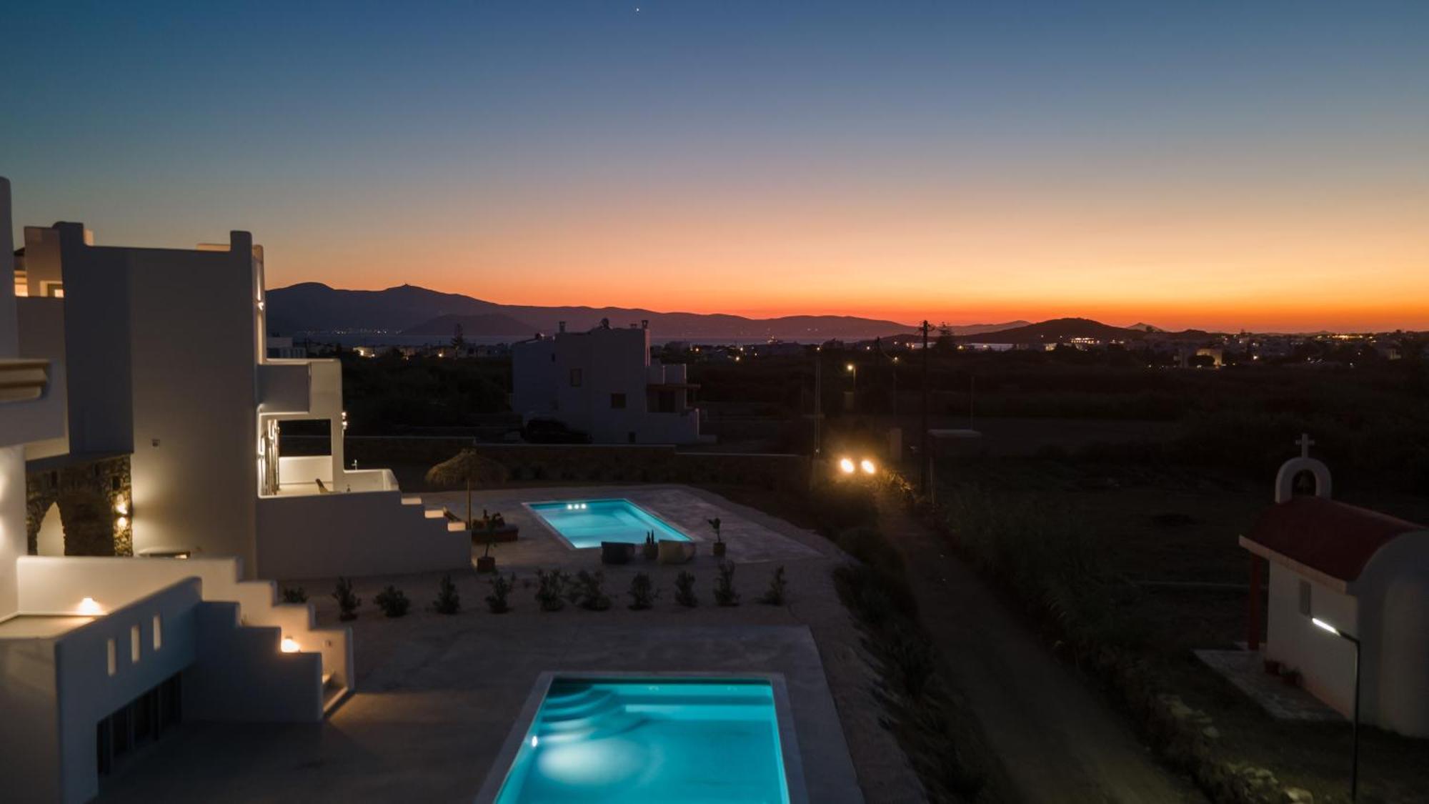Nymphee Luxury Villas Agia Anna  Bagian luar foto