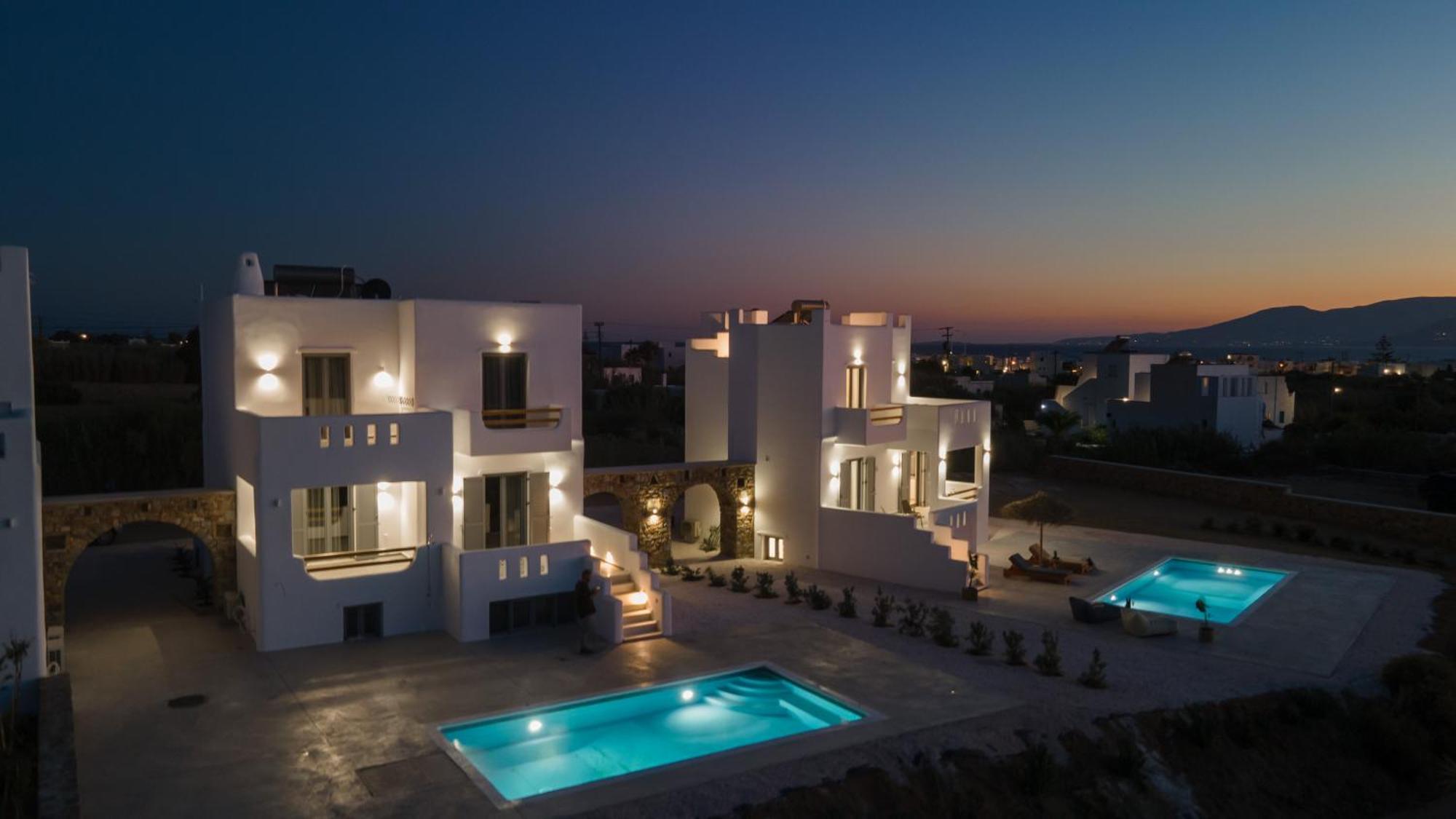 Nymphee Luxury Villas Agia Anna  Bagian luar foto