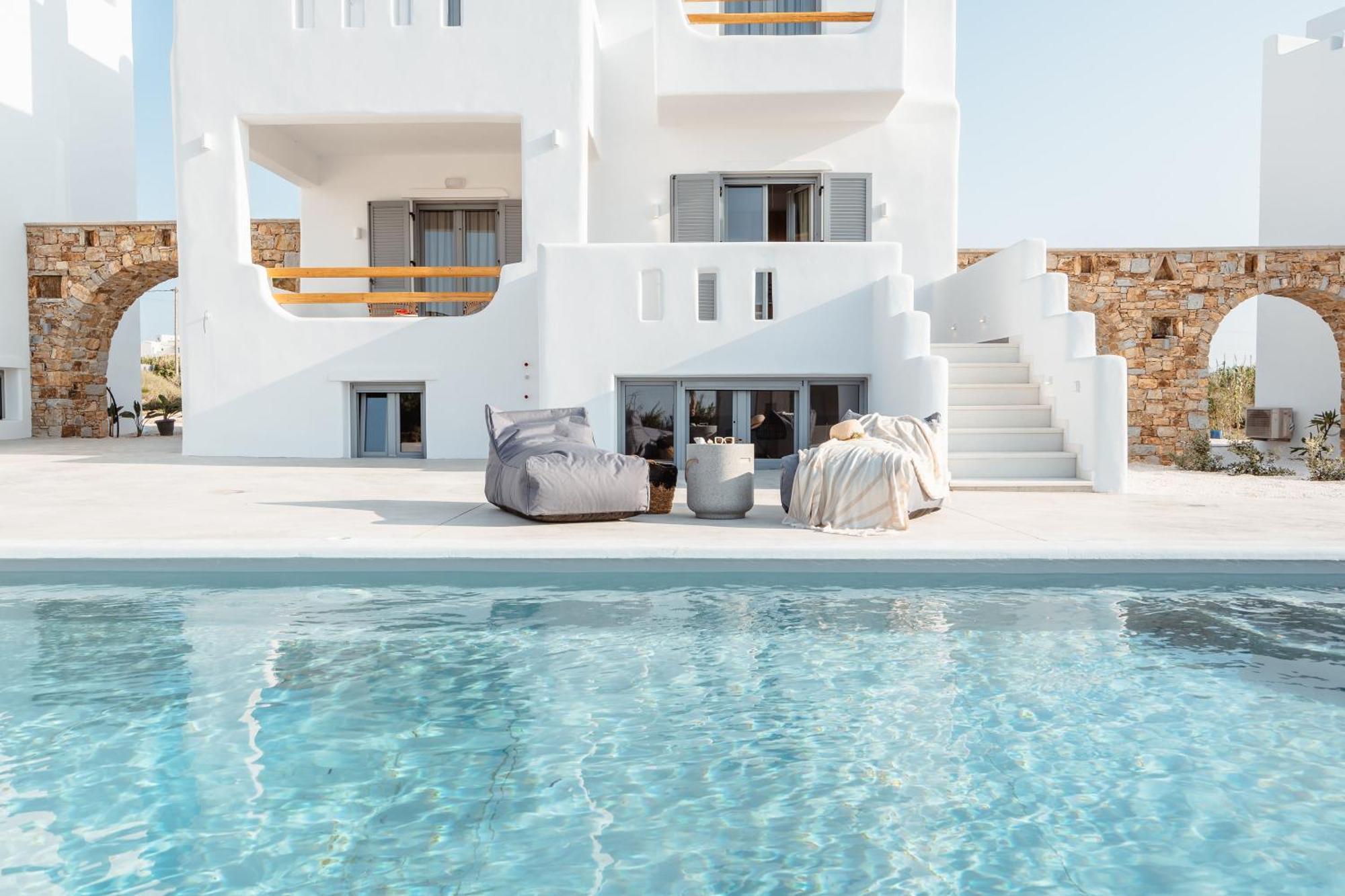 Nymphee Luxury Villas Agia Anna  Bagian luar foto