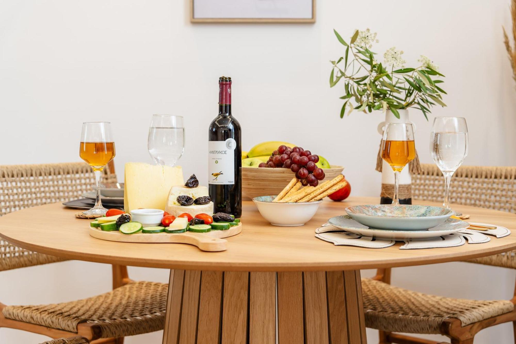 Nymphee Luxury Villas Agia Anna  Bagian luar foto
